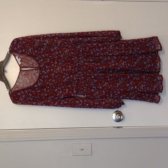 dELiA*s Dresses Delias Long Sleeve Fall Dress Size Small Poshmark